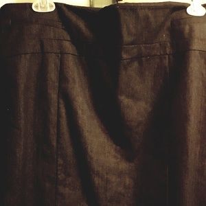 7th Avenue denim skirt